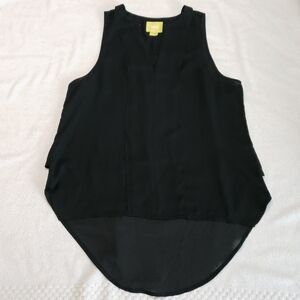 Maeve Black Sleeveless Tank Top